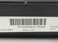 2007 Chrysler Aspen Climate Control Module Temperature AC/Heater Replacement P/N:P55056675AF Fits OEM Used Auto Parts - Oemu