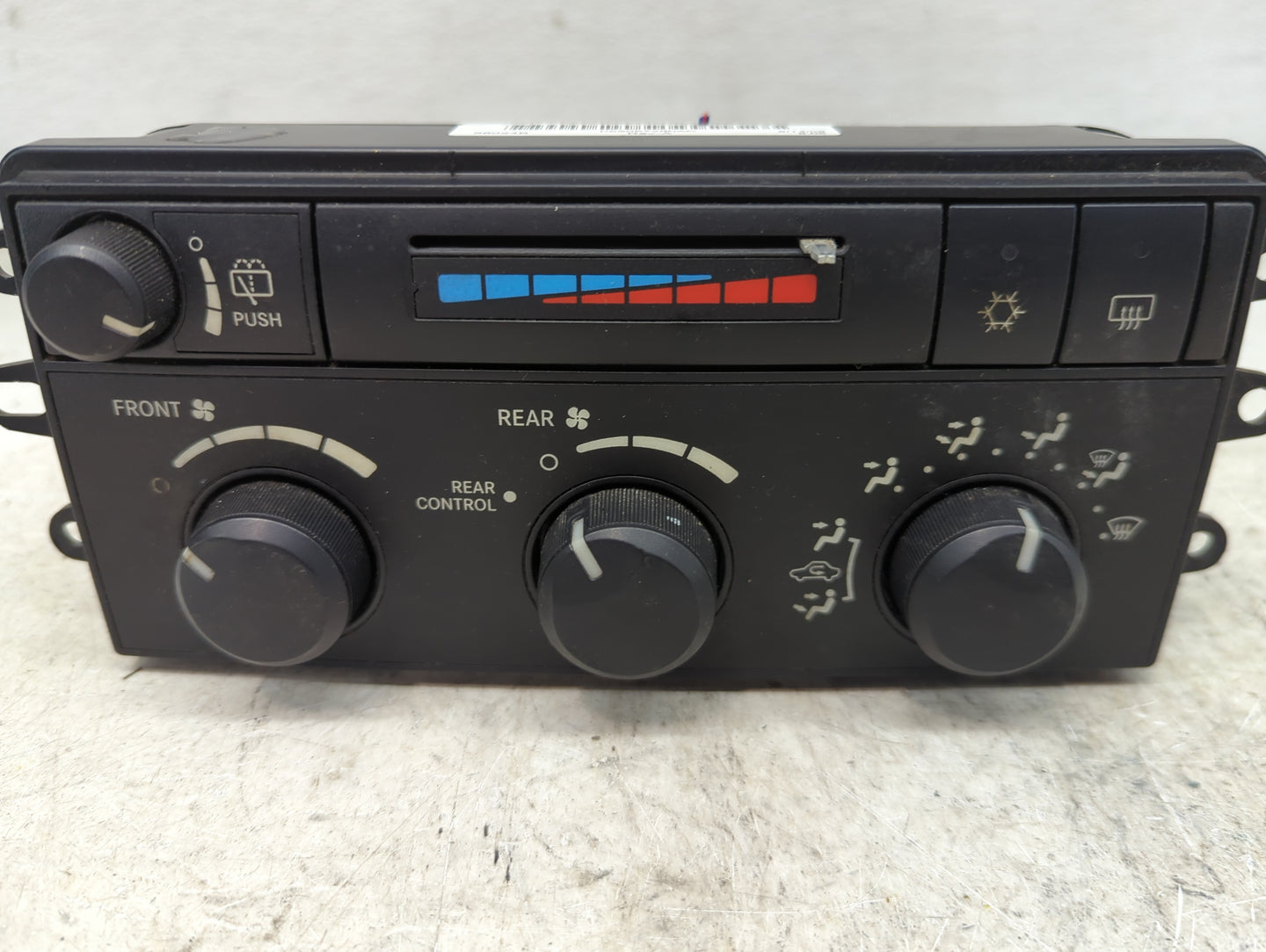 2007-2009 Chrysler Aspen Climate Control Module Temperature AC/Heater Replacement P/N:P55057280AC Fits Fits 2007 2008 2009 O