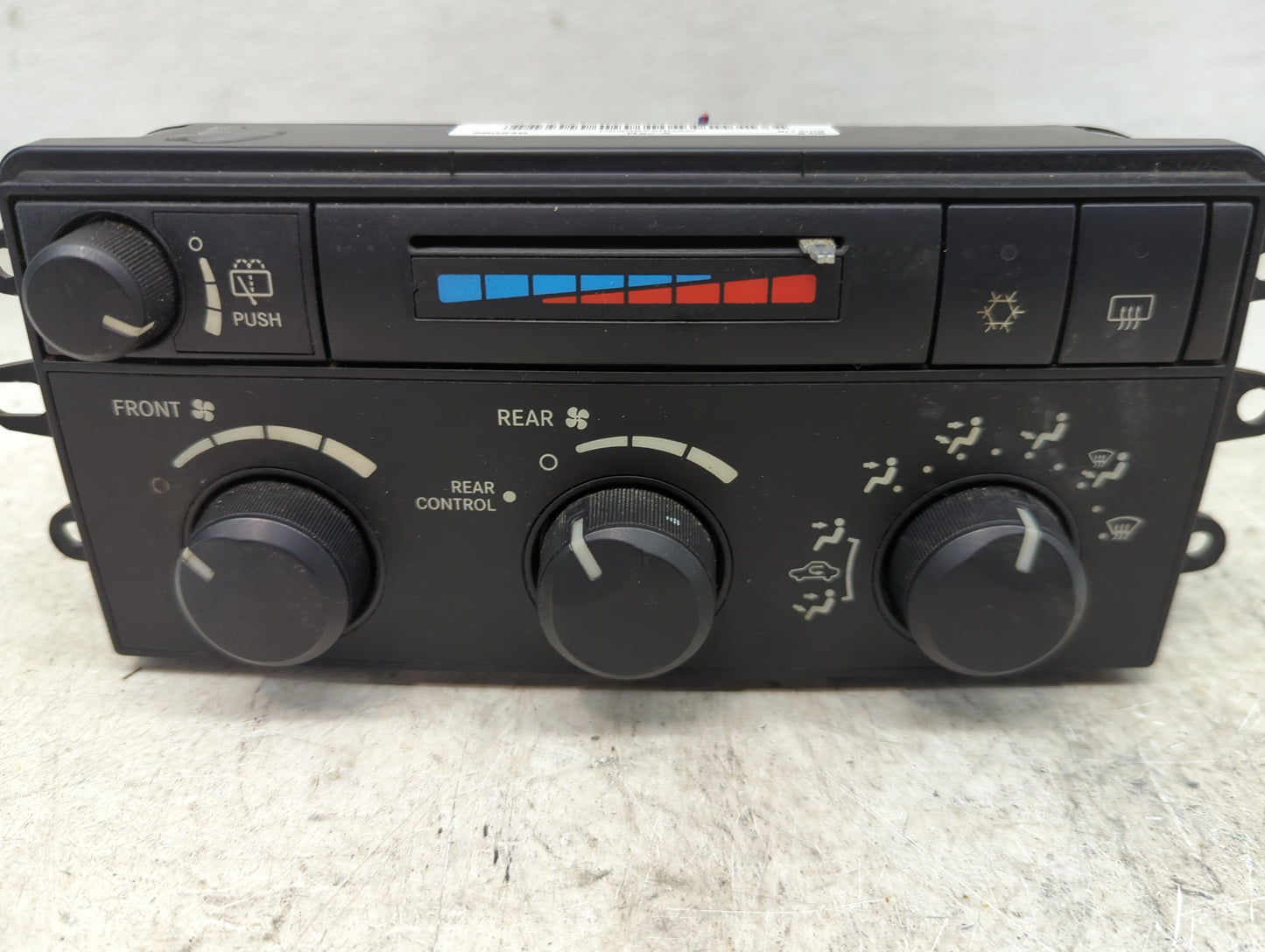 2007-2009 Chrysler Aspen Climate Control Module Temperature AC/Heater Replacement P/N:P55057280AC Fits Fits 2007 2008 2009 O