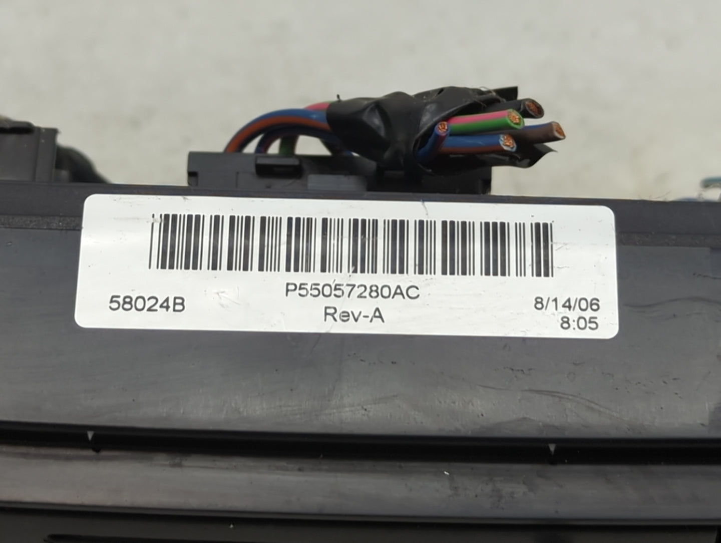 2007-2009 Chrysler Aspen Climate Control Module Temperature AC/Heater Replacement P/N:P55057280AC Fits Fits 2007 2008 2009 O