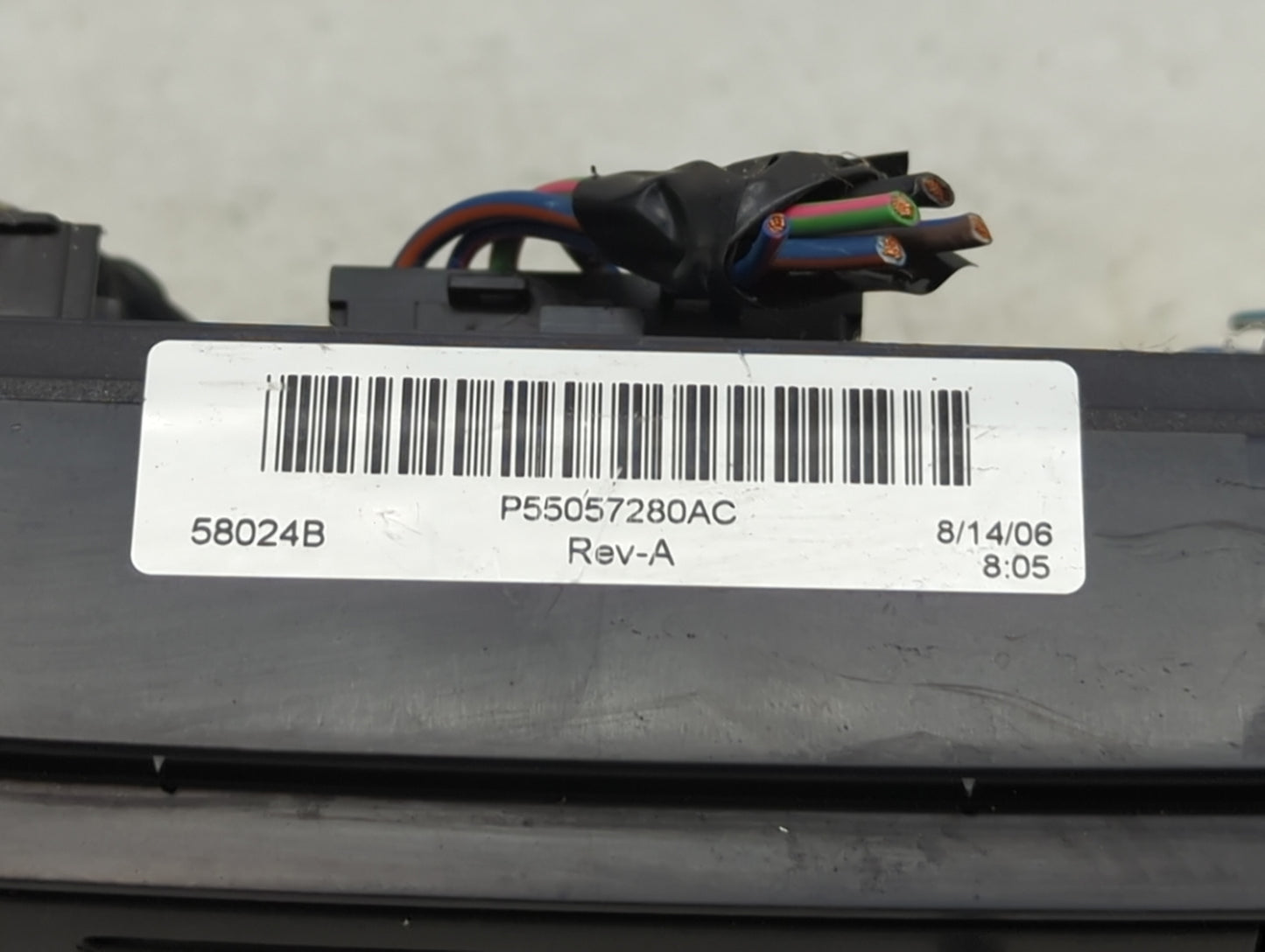2007-2009 Chrysler Aspen Climate Control Module Temperature AC/Heater Replacement P/N:P55057280AC Fits Fits 2007 2008 2009 O