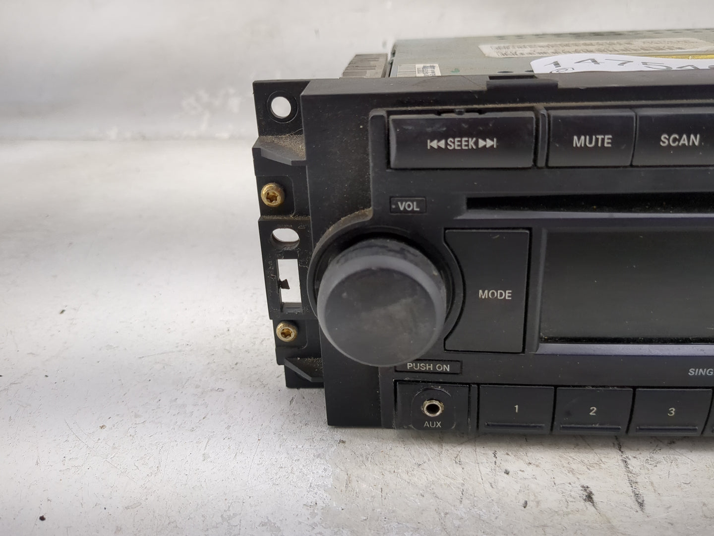 2007 Chrysler Aspen Radio AM FM Cd Player Receiver Replacement P/N:P05064173AI Fits Fits 2004 2005 2006 2008 2009 2010 OEM U