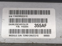 2007 Chrysler Aspen PCM Engine Control Computer ECU ECM PCU OEM P/N:P05094355AF 17A0200UCG1G, TEM0139UCG1G Fits OEM Used Aut