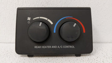 2007-2009 Chrysler Aspen Climate Control Module Temperature AC/Heater Replacement P/N:20013262 Fits OEM Used Auto Parts - Oe