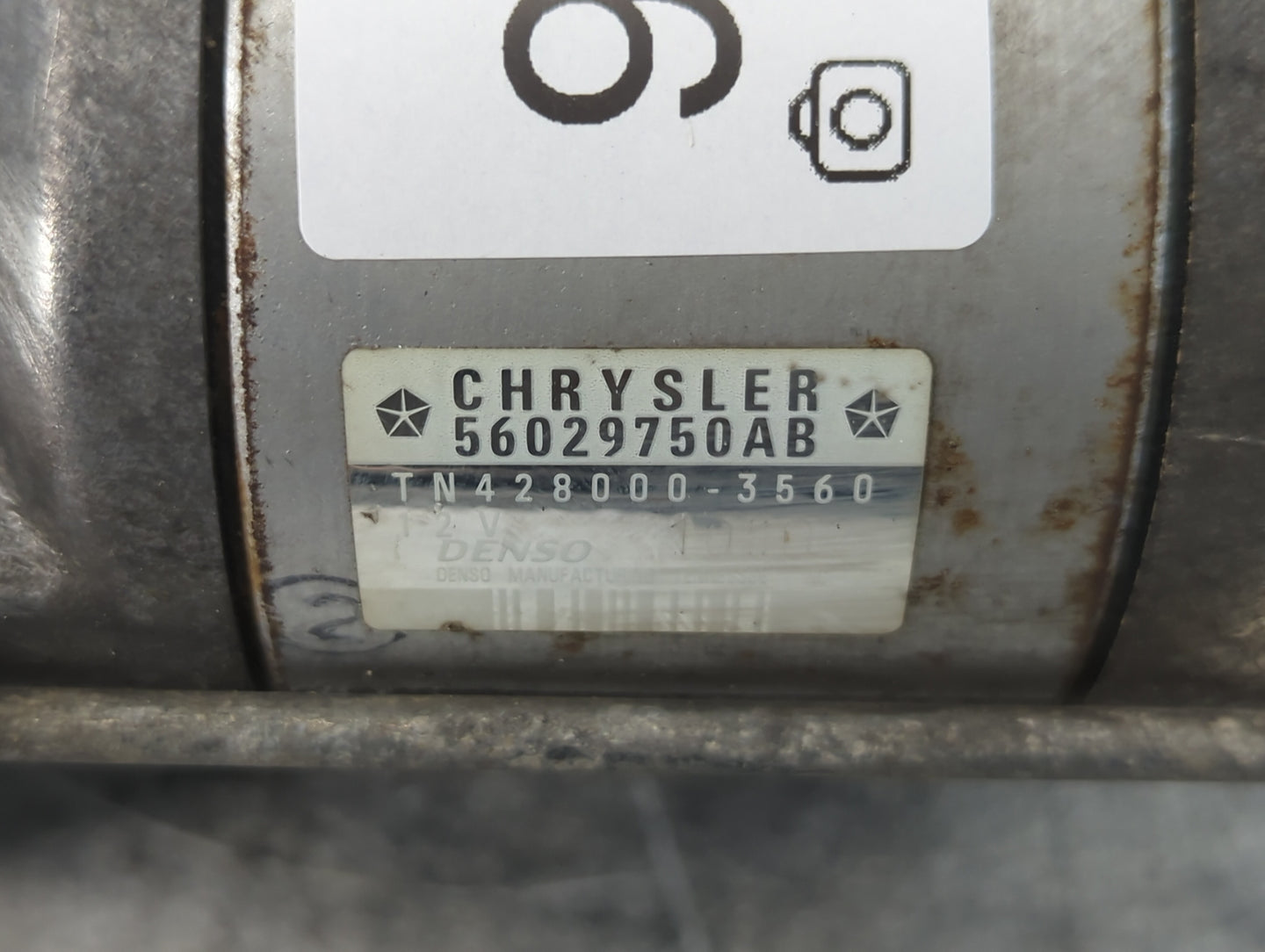 2007-2009 Chrysler Aspen Car Starter Motor Solenoid OEM P/N:TN428000-3560 56029750AB Fits Fits 2004 2005 2006 2007 2008 2009