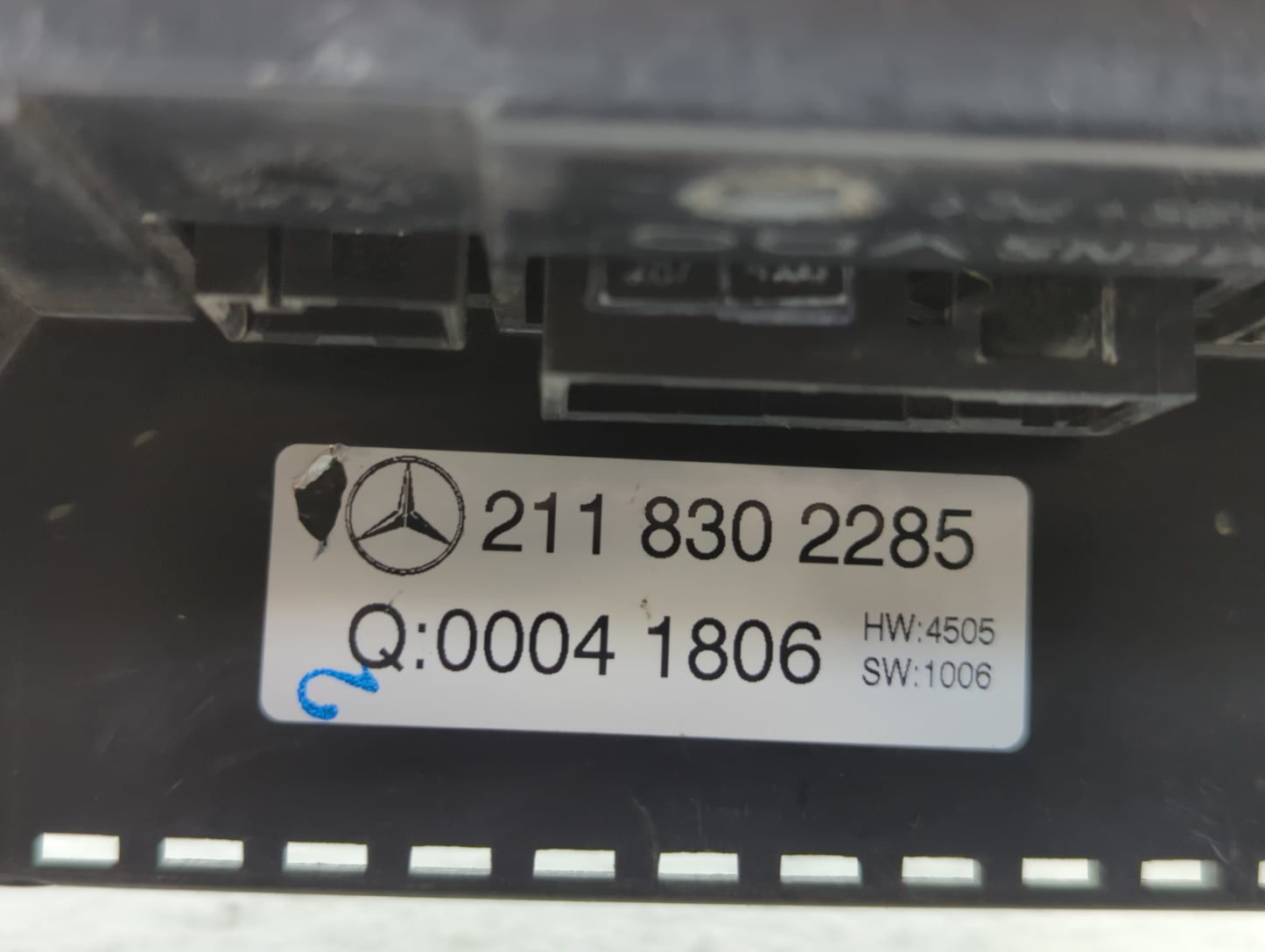 2007 Chrysler E Class Climate Control Module Temperature AC/Heater Replacement P/N:211 830 2285 2118302285 Fits OEM Used Aut