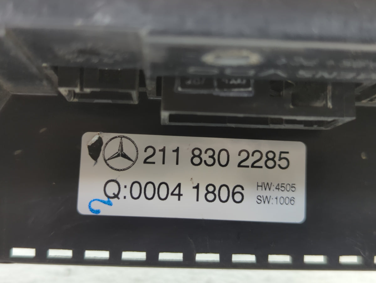 2007 Chrysler E Class Climate Control Module Temperature AC/Heater Replacement P/N:211 830 2285 2118302285 Fits OEM Used Aut