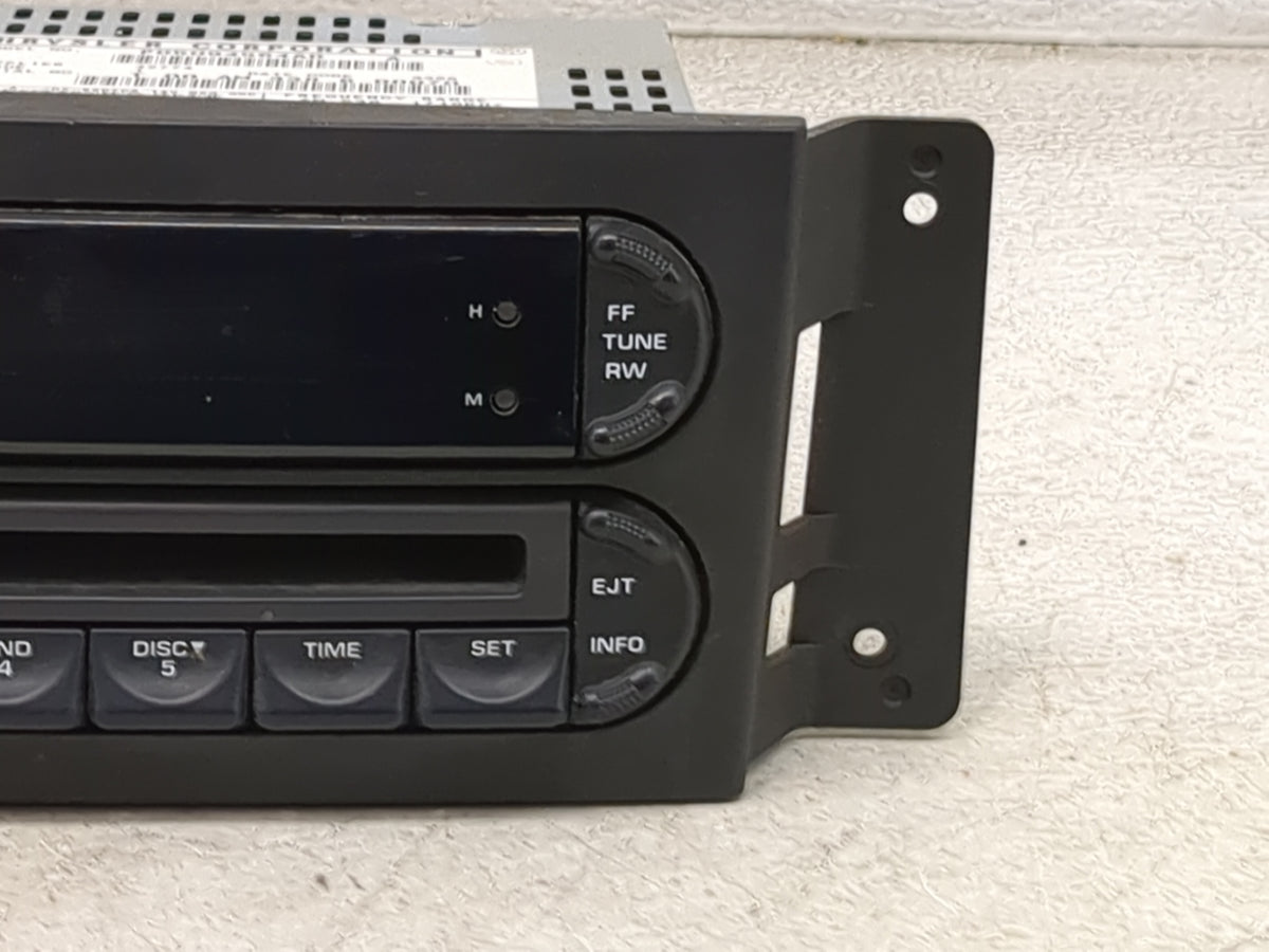 2004-2008 Chrysler Pacifica Radio AM FM Cd Player Receiver Replacement P/N:P05094564AD Fits Fits 2004 2005 2006 2007 2008 OE