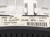 2007 Chrysler Pacifica Instrument Cluster Speedometer Gauges P/N:05082102AG Miles:160K Fits OEM Used Auto Parts - Oemusedaut
