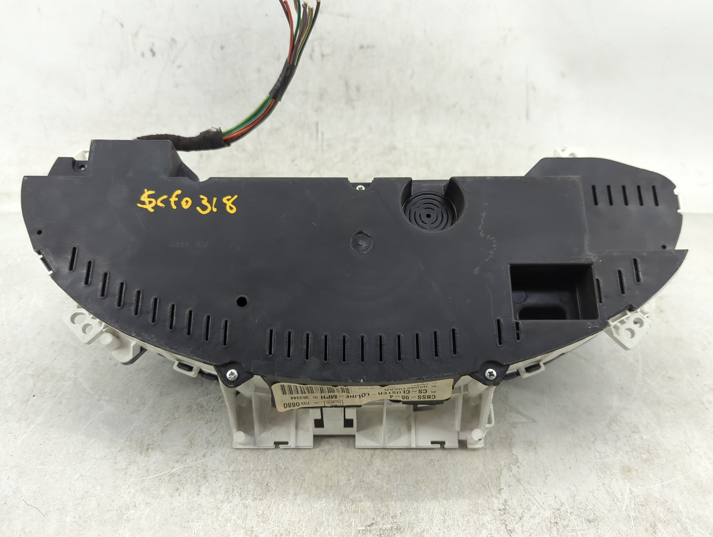 2007 Chrysler Pacifica Instrument Cluster Speedometer Gauges P/N:05082102AG CBSS-98-4, 7330880 Fits OEM Used Auto Parts - Oe