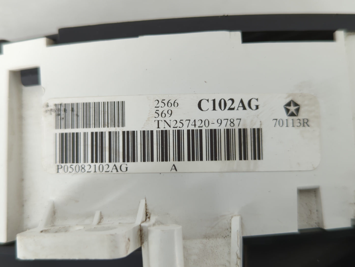 2007 Chrysler Pacifica Instrument Cluster Speedometer Gauges P/N:05082102AF 05082102AG Fits OEM Used Auto Parts - Oemusedaut