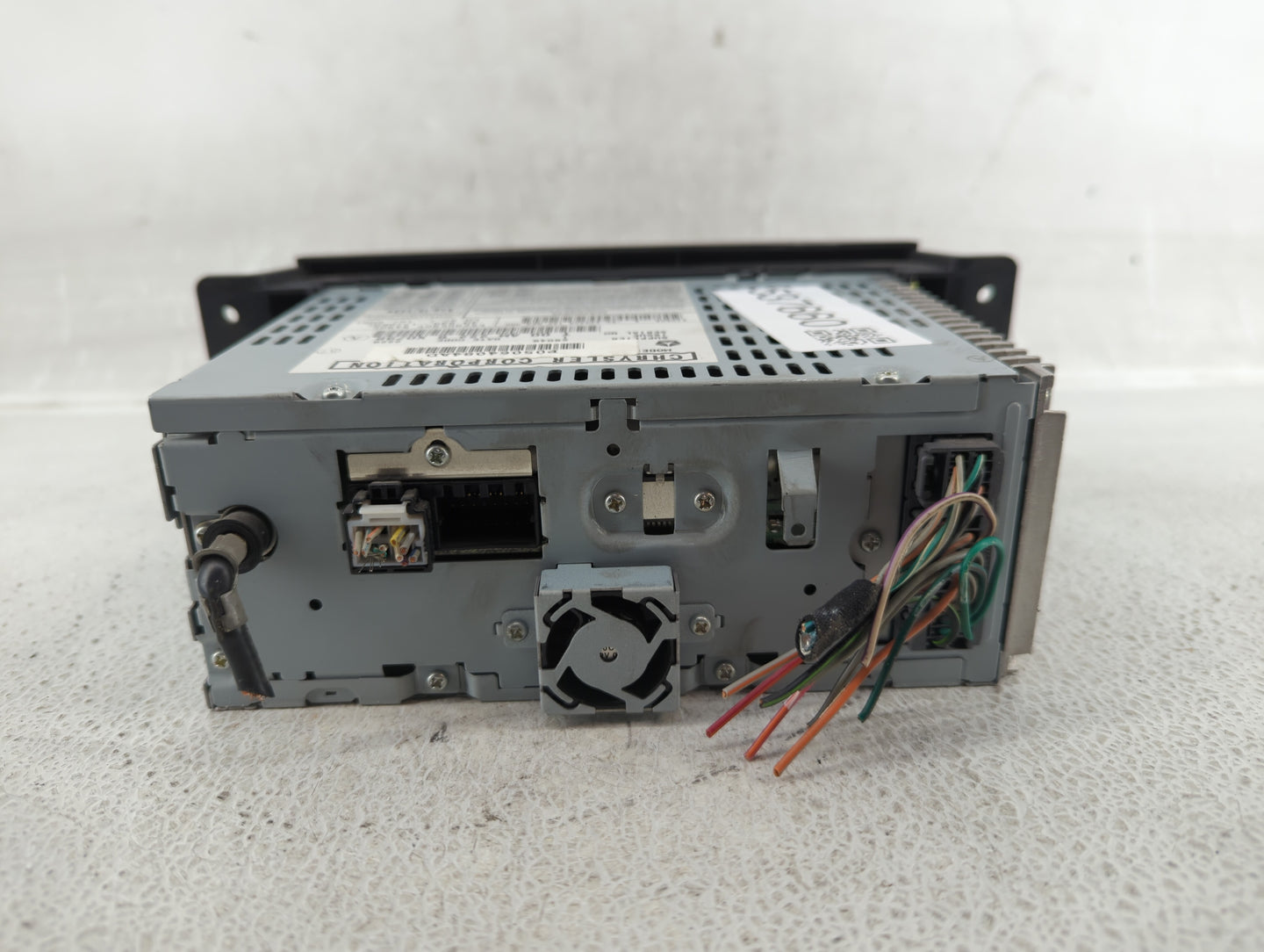 2007-2008 Chrysler Pacifica Radio AM FM Cd Player Receiver Replacement P/N:P05064084AD Fits Fits 2007 2008 OEM Used Auto Par
