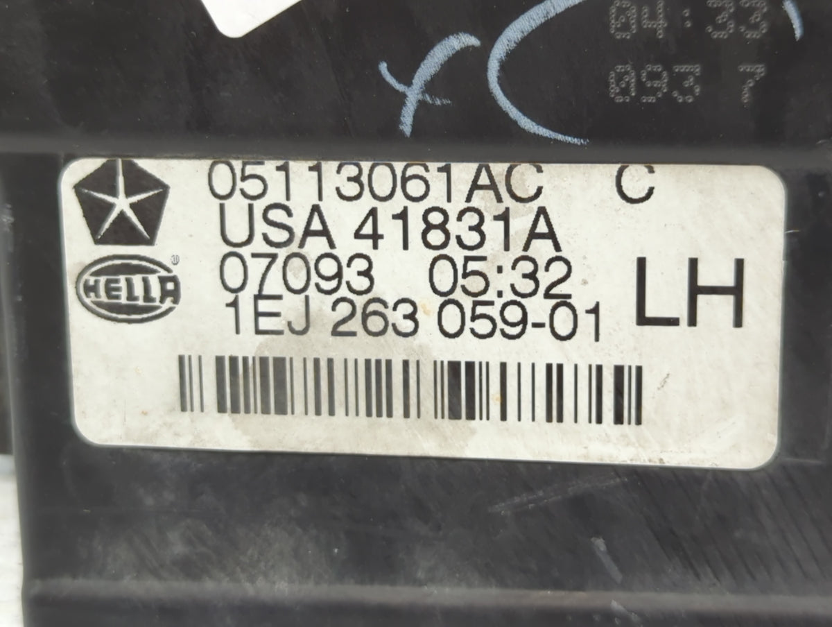 Chrysler Pacifica Driver Left Oem Head Light Headlight Lamp 537899 - Oemusedautoparts1.com