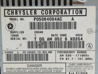 2007-2008 Chrysler Pacifica Am Fm Cd Player Radio Receiver - Oemusedautoparts1.com