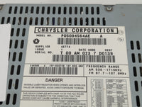 2004-2008 Chrysler Pacifica Am Fm Cd Player Radio Receiver - Oemusedautoparts1.com