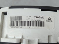 2007 Chrysler Pacifica Instrument Cluster Speedometer Gauges P/N:70113R 05082102AG Miles: Fits OEM Used Auto Parts - Oemused