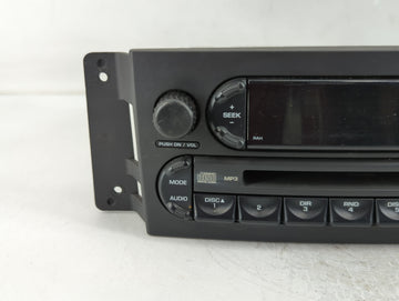 2004-2008 Chrysler Pacifica Radio AM FM Cd Player Receiver Replacement P/N:P05094564AE Fits Fits 2004 2005 2006 2007 2008 OEM Used Auto Parts