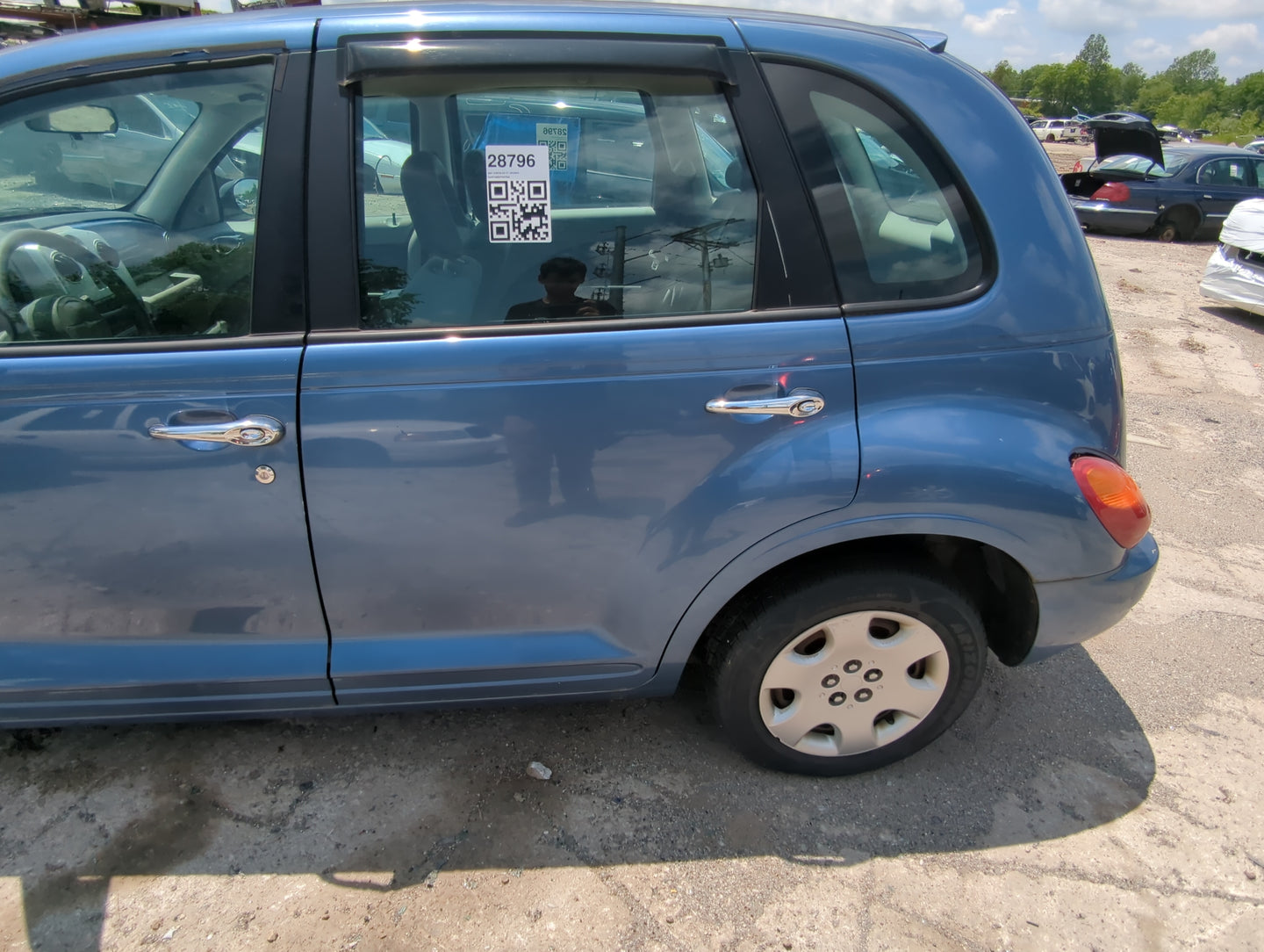 2006-2010 Chrysler Pt Cruiser Driver Rear Door Window Oem - Oemusedautoparts1.com
