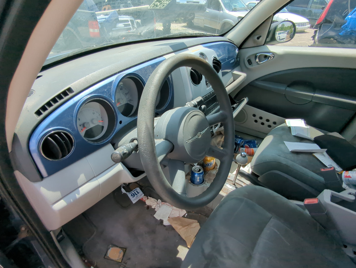 2006-2007 Chrysler Pt Cruiser Air Bag Driver Left Steering Wheel Mounted - Oemusedautoparts1.com