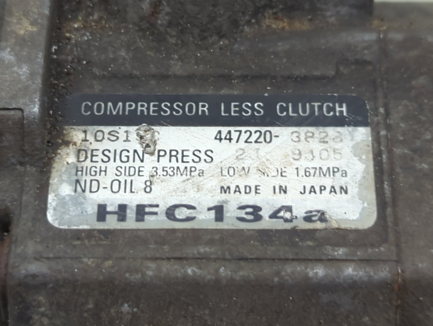 2004-2010 Chrysler Pt Cruiser Air Conditioning A/c Ac Compressor Oem - Oemusedautoparts1.com