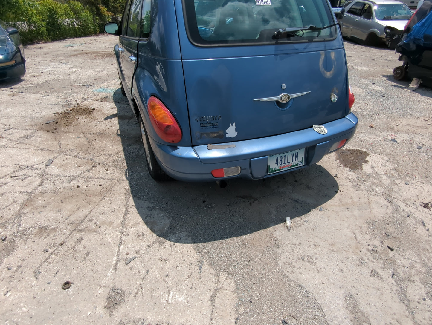 2006-2010 Chrysler Pt Cruiser Rear Bumper Assembly Oem - Oemusedautoparts1.com
