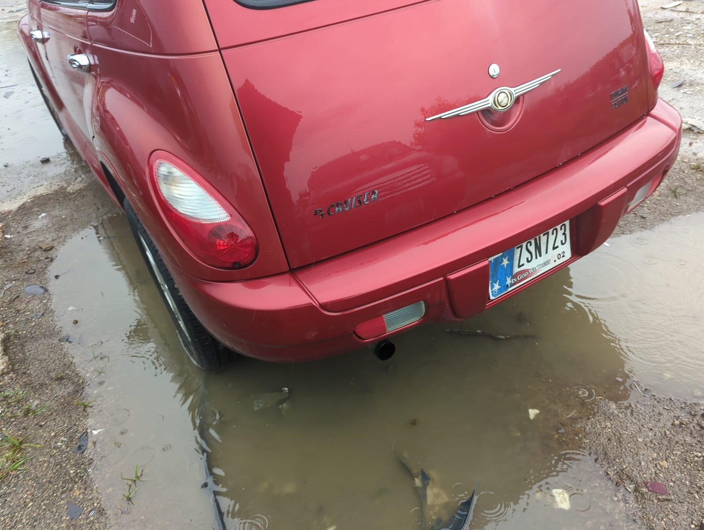 2006-2010 Chrysler Pt Cruiser Rear Bumper Assembly Oem - Oemusedautoparts1.com