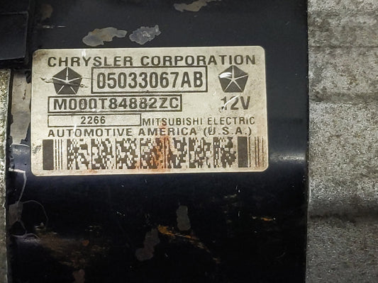 2003-2010 Chrysler Pt Cruiser Car Starter Motor Solenoid OEM P/N:05033067AB Fits Fits 2003 2004 2005 2006 2007 2008 2009 2010 OEM Used Auto Parts