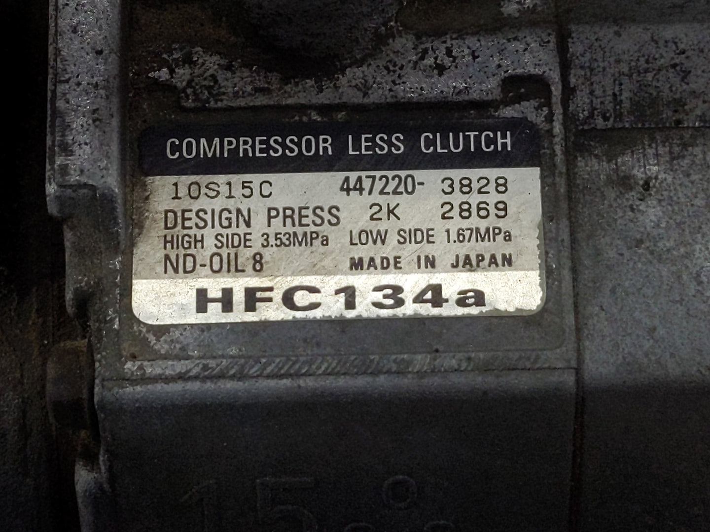 2004-2010 Chrysler Pt Cruiser Air Conditioning A/c Ac Compressor Oem - Oemusedautoparts1.com
