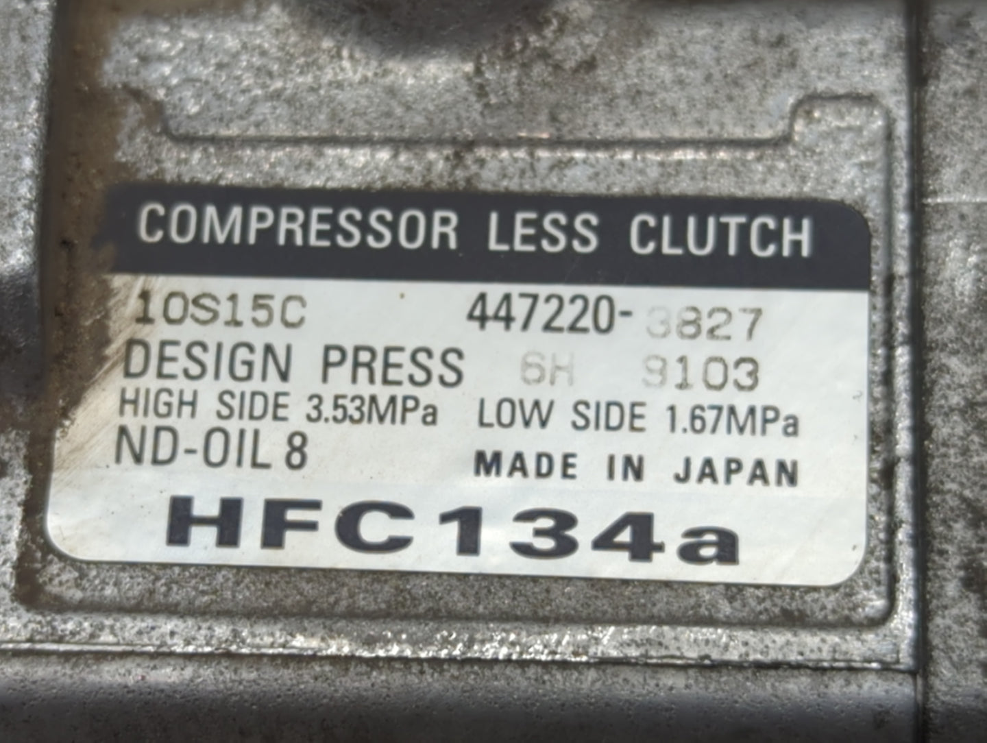2004-2010 Chrysler Pt Cruiser Air Conditioning A/c Ac Compressor Oem - Oemusedautoparts1.com