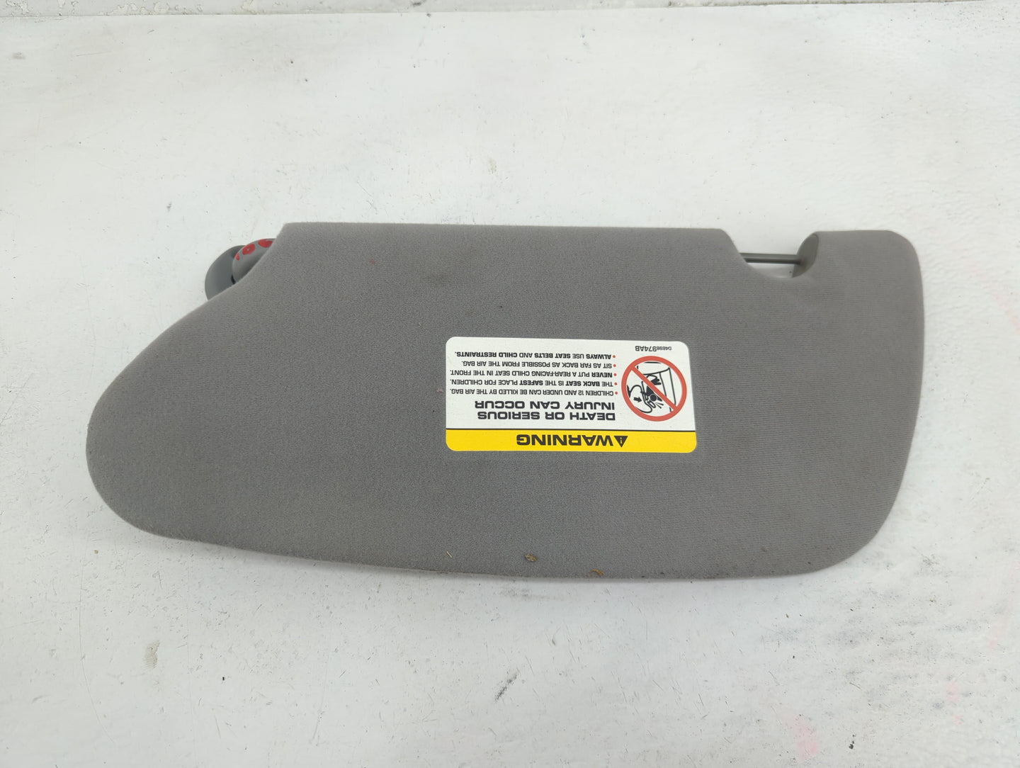 2006-2009 Chrysler Pt Cruiser Sun Visor Shade Replacement Passenger Right Mirror Fits Fits 2006 2007 2008 2009 OEM Used Auto