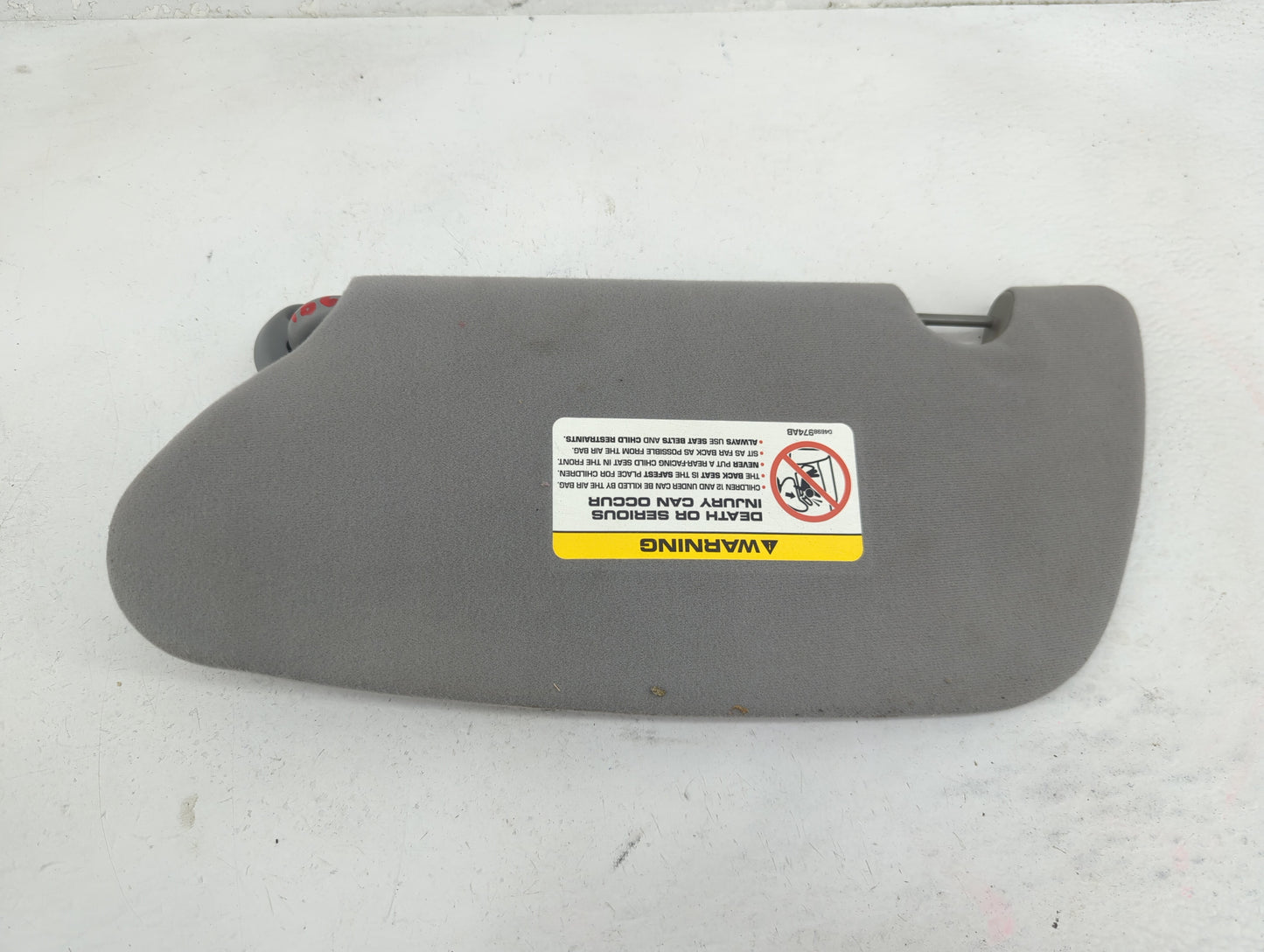 2006-2009 Chrysler Pt Cruiser Sun Visor Shade Replacement Passenger Right Mirror Fits Fits 2006 2007 2008 2009 OEM Used Auto