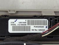 2007 Chrysler Pt Cruiser Climate Control Module Temperature AC/Heater Replacement P/N:P04602653AE 12861840E, 12862326 Fits O