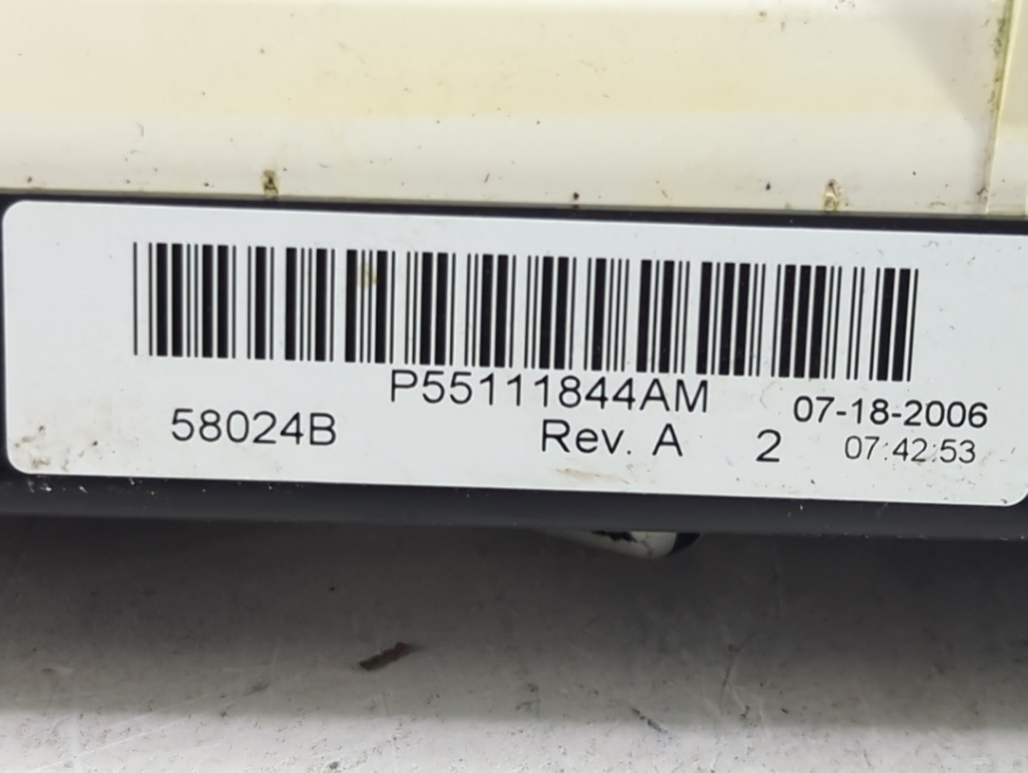 2006-2010 Chrysler Pt Cruiser Climate Control Module Temperature AC/Heater Replacement P/N:P55111844AM Fits OEM Used Auto Pa