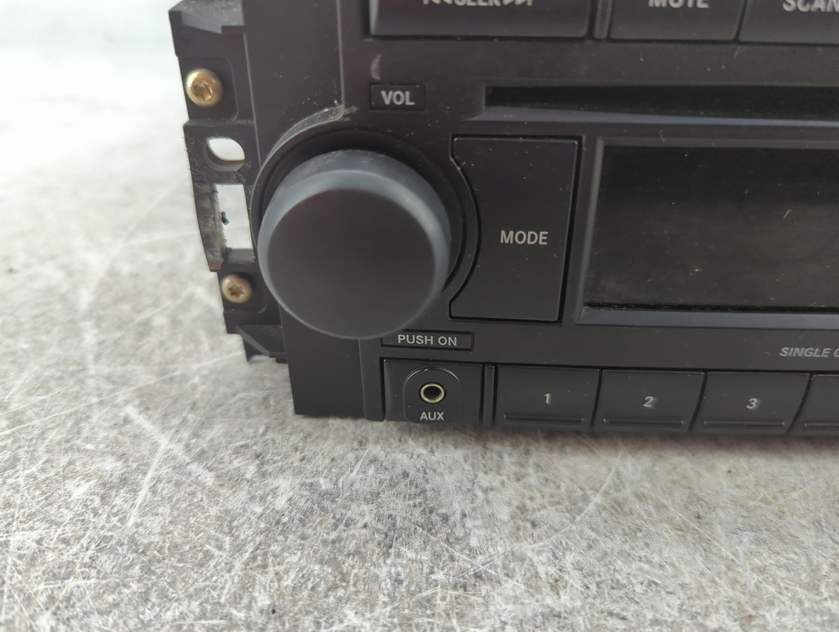 2006-2010 Chrysler Pt Cruiser Radio AM FM Cd Player Receiver Replacement P/N:P05064173AK Fits OEM Used Auto Parts - Oemuseda
