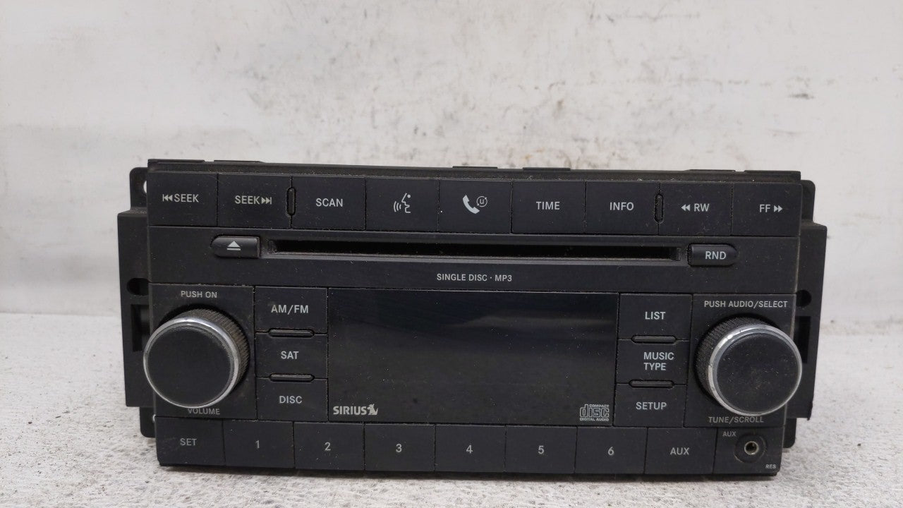 2007-2008 Chrysler Sebring Am Fm Cd Player Radio Receiver - Oemusedautoparts1.com