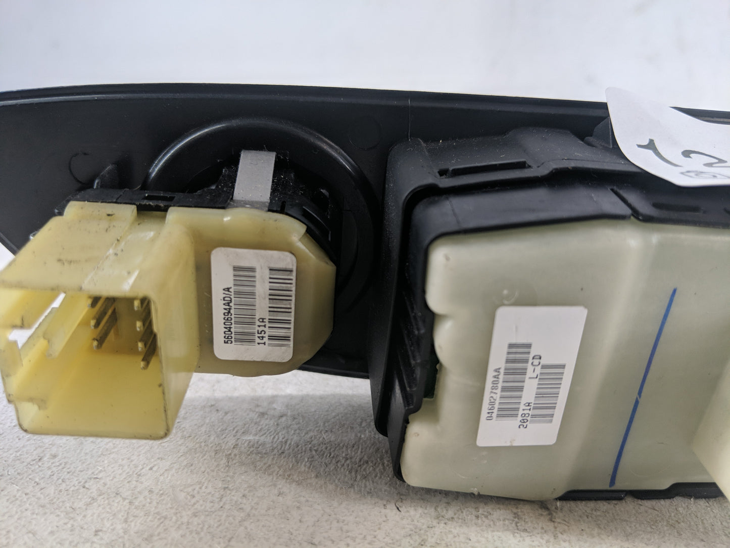 2007-2010 Chrysler Sebring Master Power Window Switch Replacement Driver Side Left P/N:04602781AA Fits OEM Used Auto Parts -