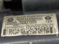 2007-2010 Chrysler Sebring Car Starter Motor Solenoid OEM P/N:05034555AA Fits OEM Used Auto Parts - Oemusedautoparts1.com