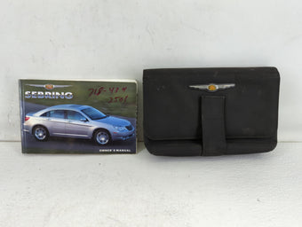 compare product 2007 Chrysler Sebring Owners Manual Book Guide OEM Used Auto Parts