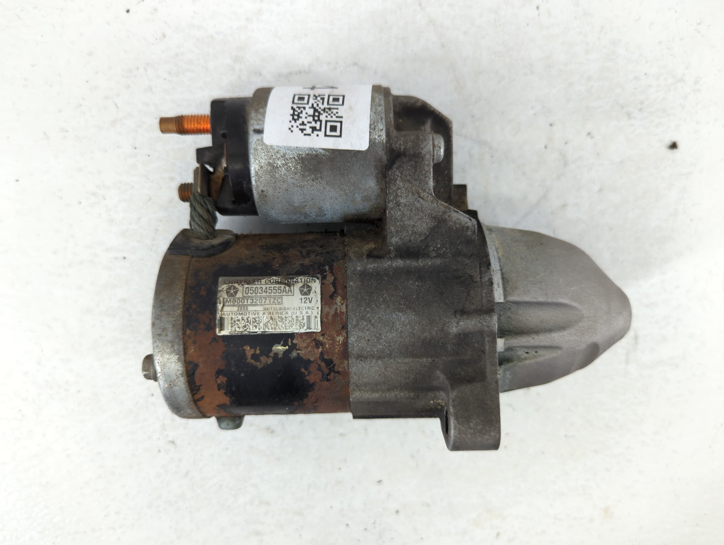 2007-2010 Chrysler Sebring Car Starter Motor Solenoid OEM P/N:M000T32071ZC 05034555AA Fits OEM Used Auto Parts - Oemusedauto