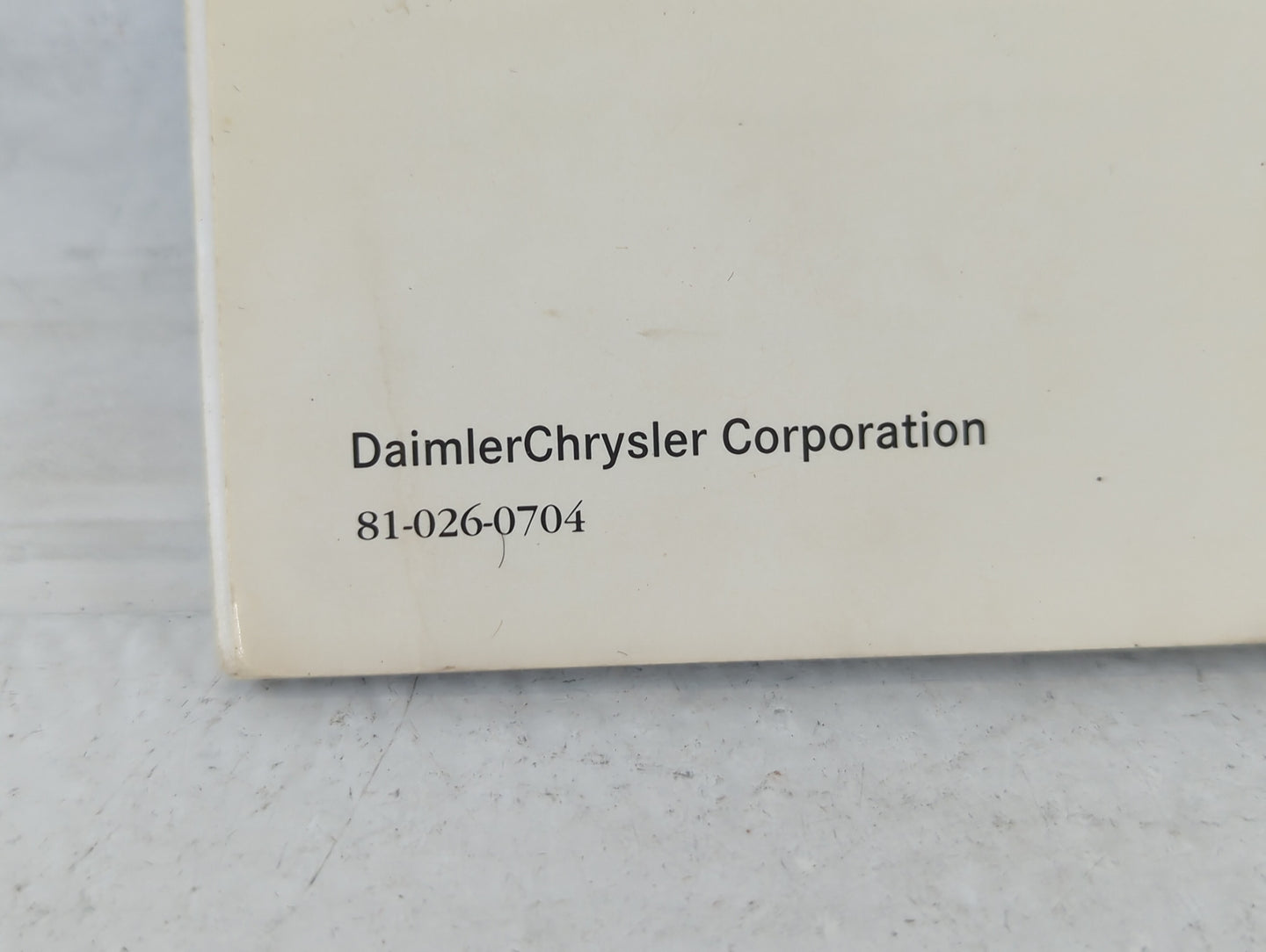 2007 Chrysler Sebring Owners Manual Book Guide OEM Used Auto Parts - Oemusedautoparts1.com