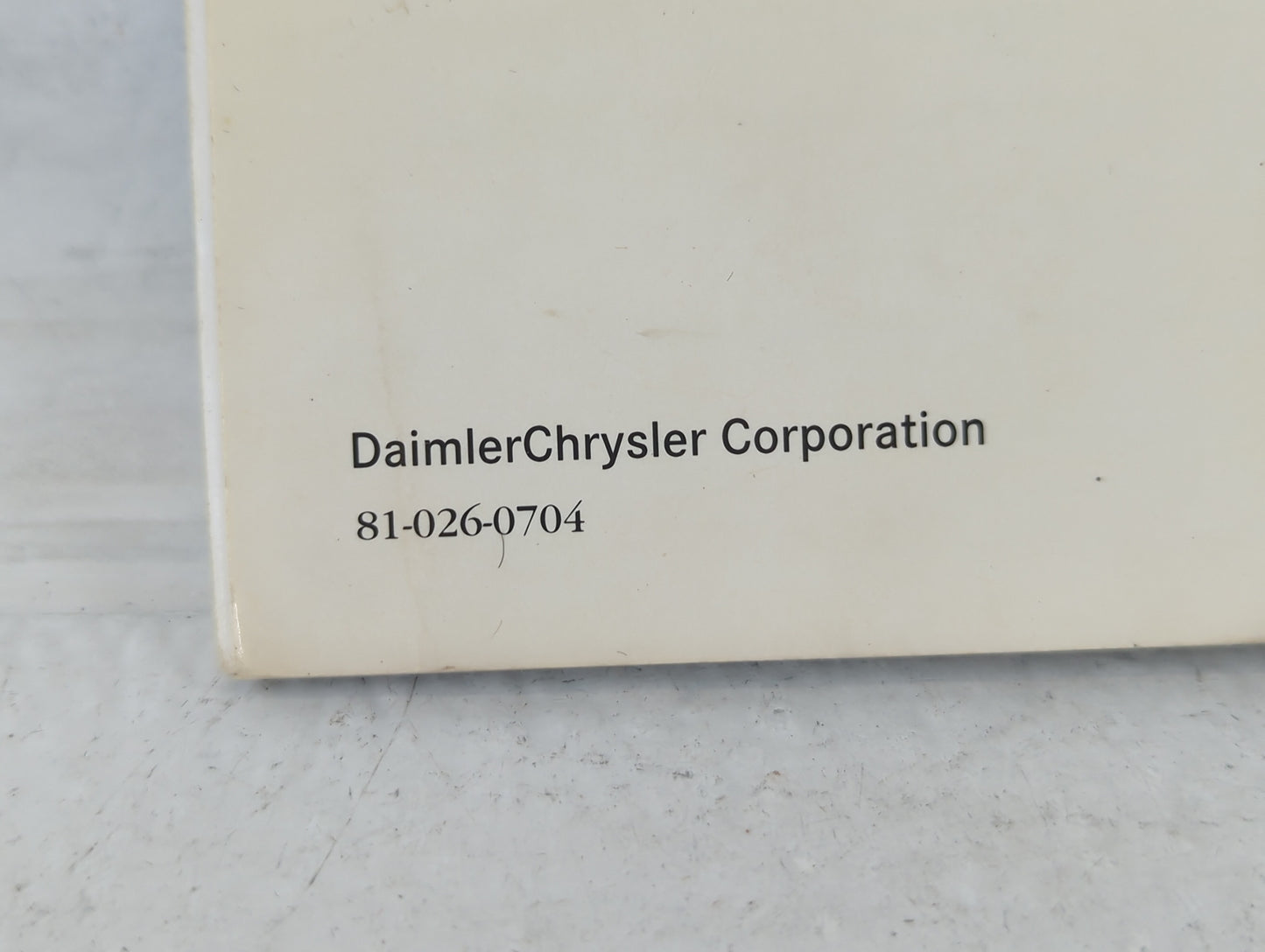 2007 Chrysler Sebring Owners Manual Book Guide OEM Used Auto Parts - Oemusedautoparts1.com