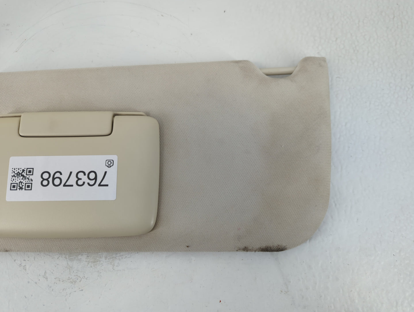 2007 Chrysler Sebring Sun Visor Shade Replacement Driver Left Mirror Fits OEM Used Auto Parts - Oemusedautoparts1.com