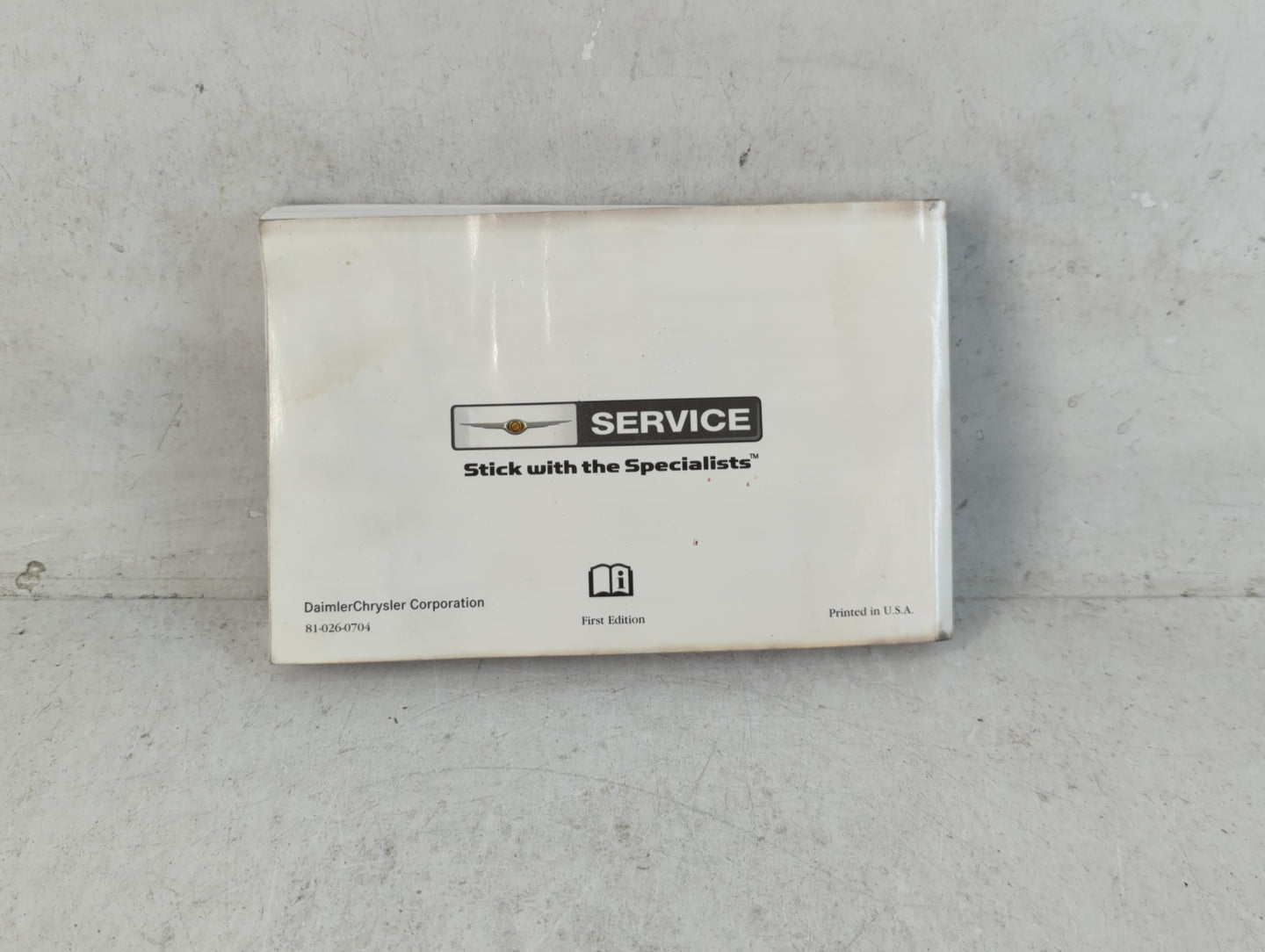 2007 Chrysler Sebring Owners Manual Book Guide P/N:81-026-0704 OEM Used Auto Parts - Oemusedautoparts1.com