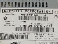 2005-2007 Chrysler Town & Country Information Display Screen - Oemusedautoparts1.com
