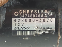 2006-2010 Chrysler Town & Country Car Starter Motor Solenoid OEM Fits Fits 2006 2007 2008 2009 2010 OEM Used Auto Parts - Oe