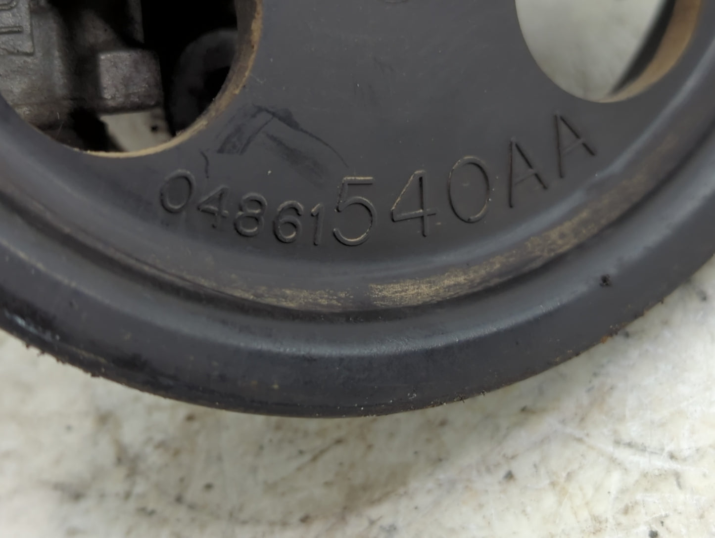 2001-2007 Chrysler Town & Country Power Steering Column Pump Oem - Oemusedautoparts1.com