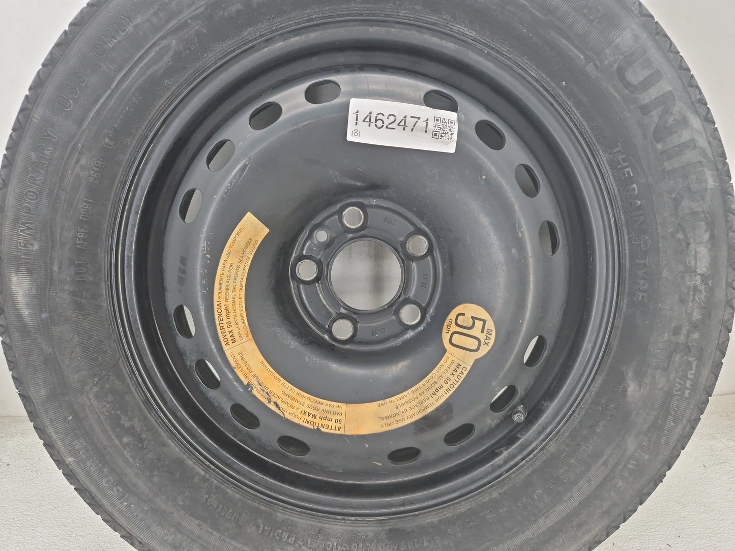 2001-2007 Chrysler Town & Country Spare Donut Tire Wheel Rim Oem 1462471 - Oemusedautoparts1.com