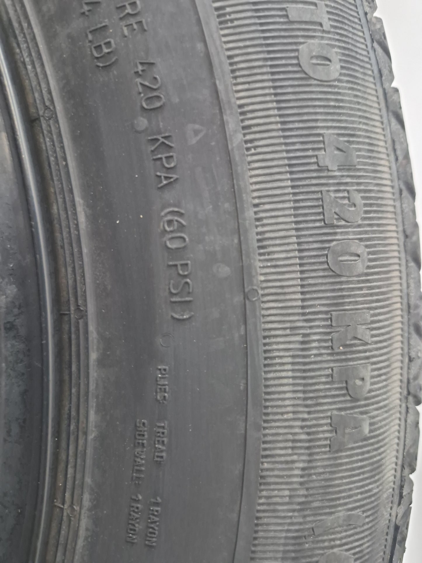 2001-2007 Chrysler Town & Country Spare Donut Tire Wheel Rim Oem 1462471 - Oemusedautoparts1.com