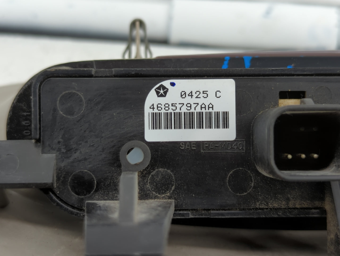 2001-2007 Chrysler Town & Country Climate Control Module Temperature AC/Heater Replacement P/N:P05005009AD 4685797AA Fits OE