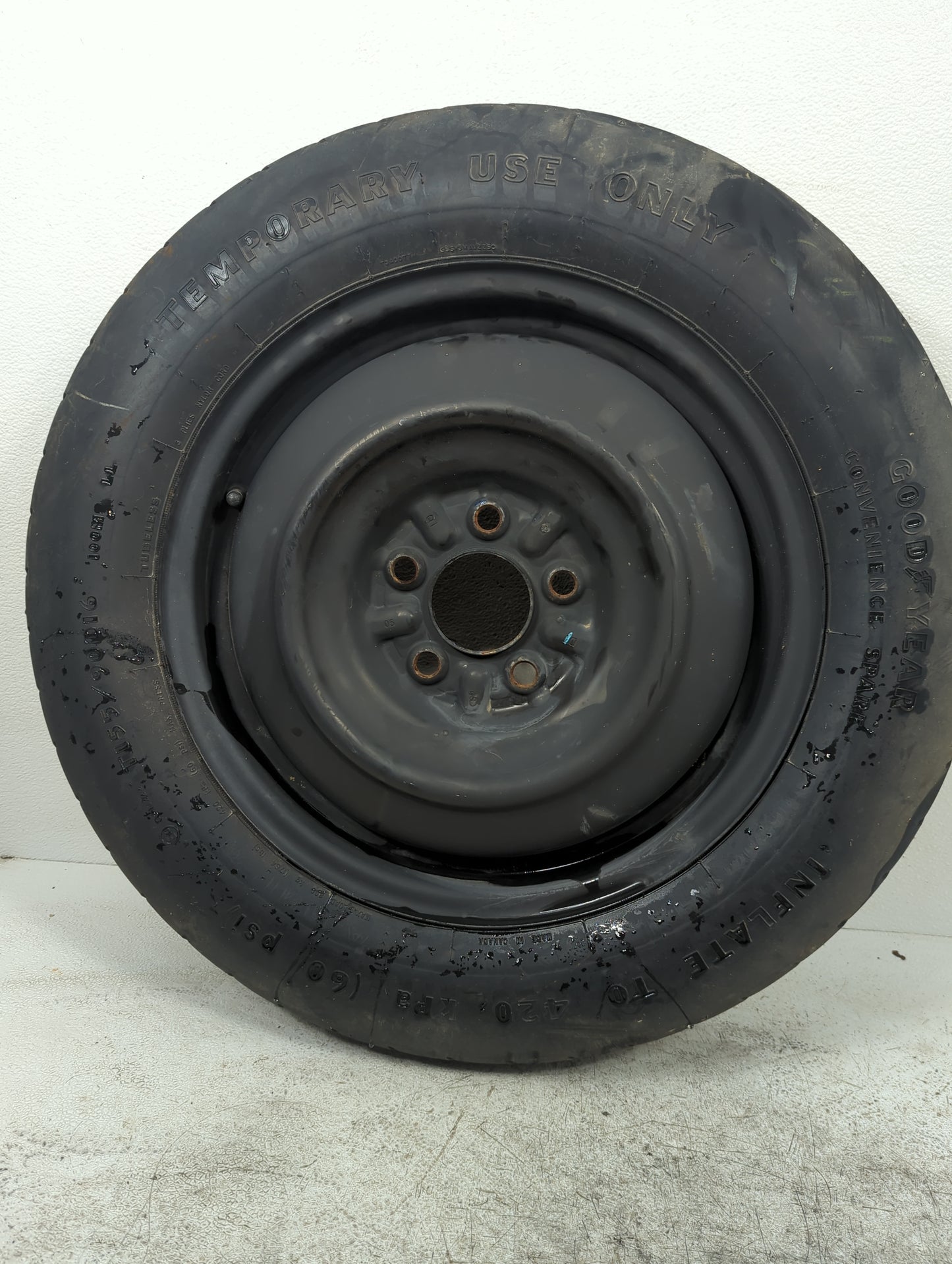 2007 Chrysler Sebring Sebrin Spare Donut Tire Wheel Rim Oem - Oemusedautoparts1.com